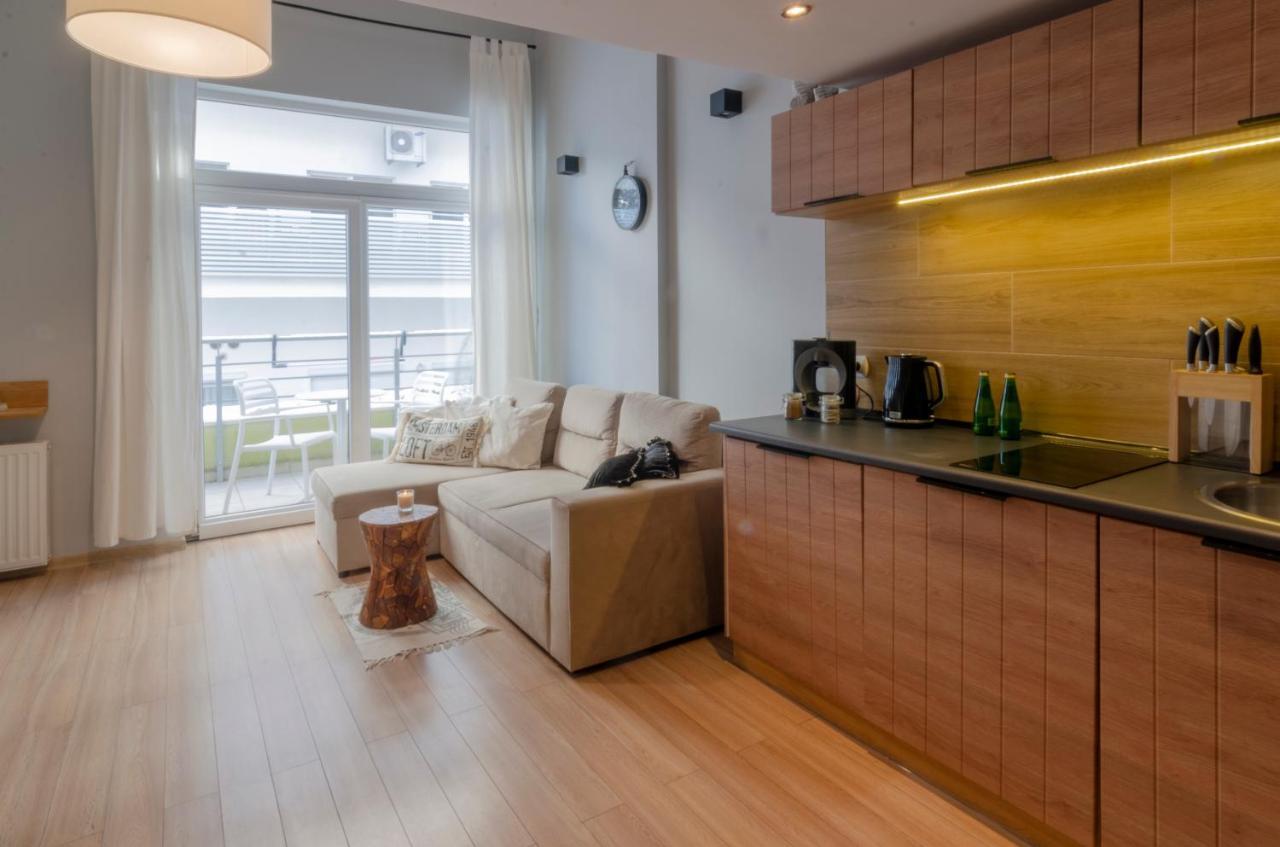 Holiday Home Loft Z Antresola I Balkonem Przy Plazy Miedzyzdroje Exterior foto